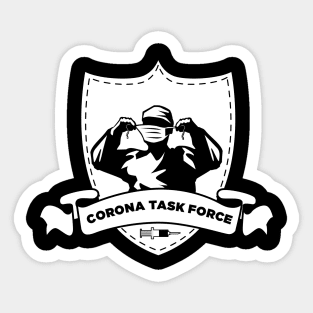 Corona Vaccination Troop Vaccine Is Approaching Sticker